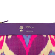 画像をギャラリービューアに読み込む, Ikat Pouch - purple