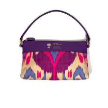 画像をギャラリービューアに読み込む, Ikat Pouch - purple