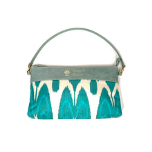 画像をギャラリービューアに読み込む, Ikat Pouch - sky blue