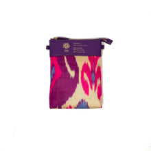 画像をギャラリービューアに読み込む, Ikat Pouch Mini - purple