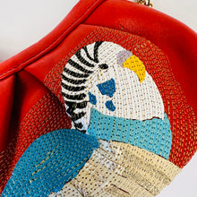 画像をギャラリービューアに読み込む, baby clutch budgerigar - blood red
