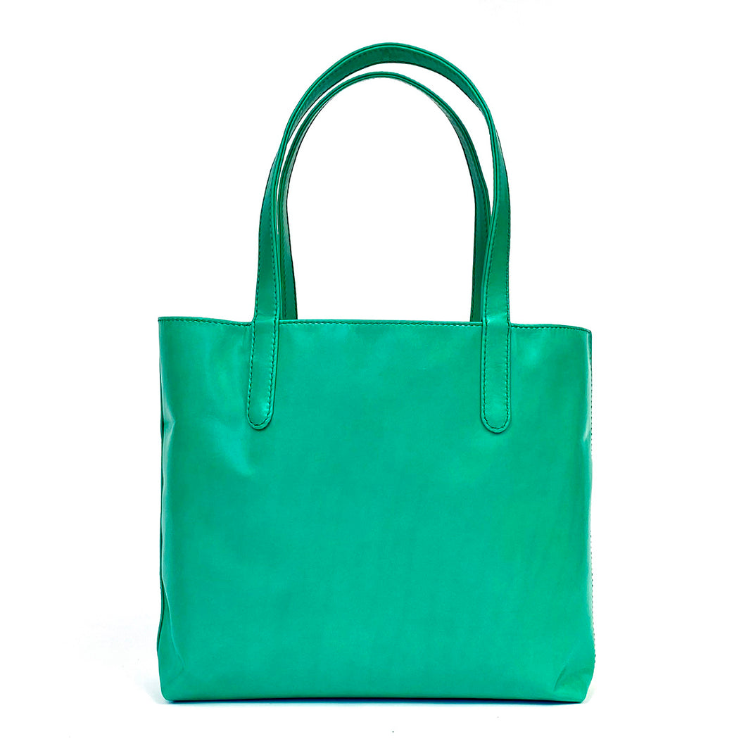 220 gram tote bag - kelly green