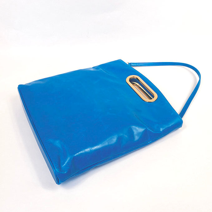 Theater clutch & bag - turquoise