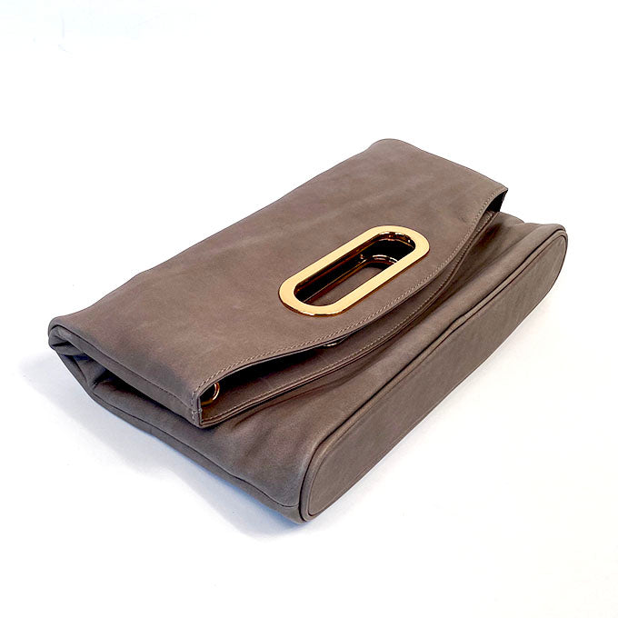 Theater clutch & bag - grayge