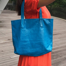 画像をギャラリービューアに読み込む, 220 gram tote bag - turquoise