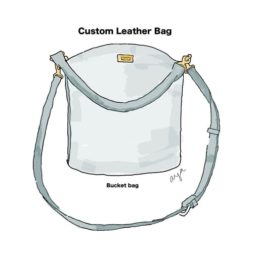 Custom Leather Bagのご紹介　Bucket Bag