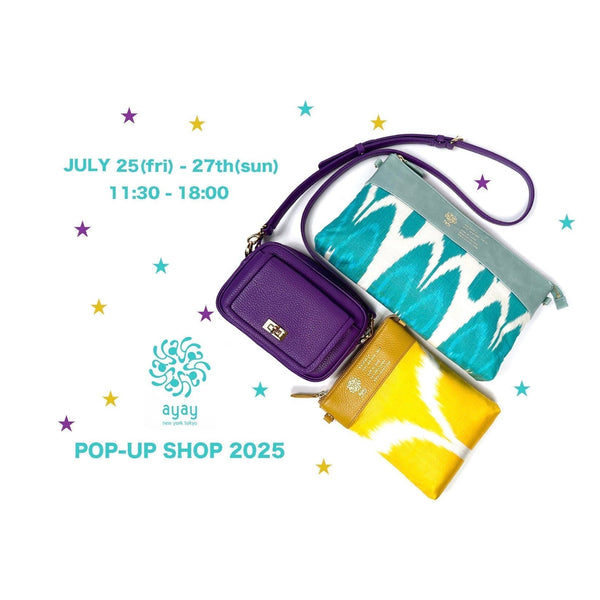 POP-UP SHOP 2025 開催します！