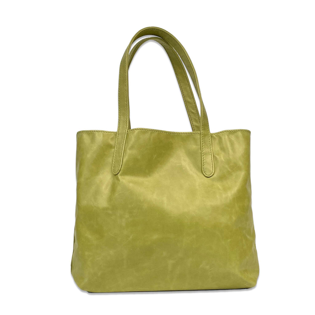 220 gram tote bag - apple green