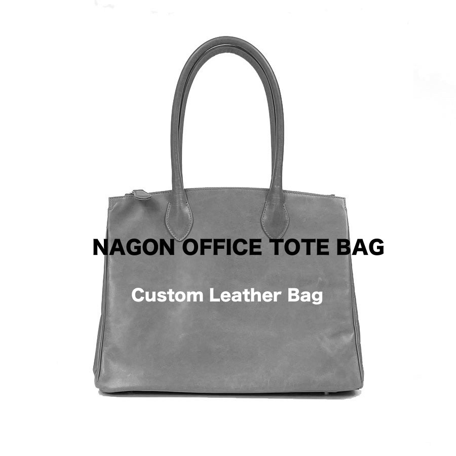 【Custom Leather Bag】NAGON OFFICE TOTE BAG